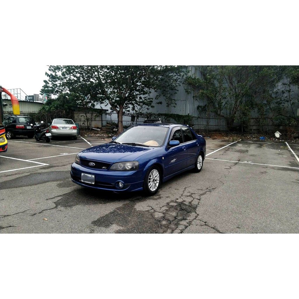 2006年福特 XT 1.6 藍色(汽車全額貸款、買車找錢、信用瑕疵、皆可辦理)