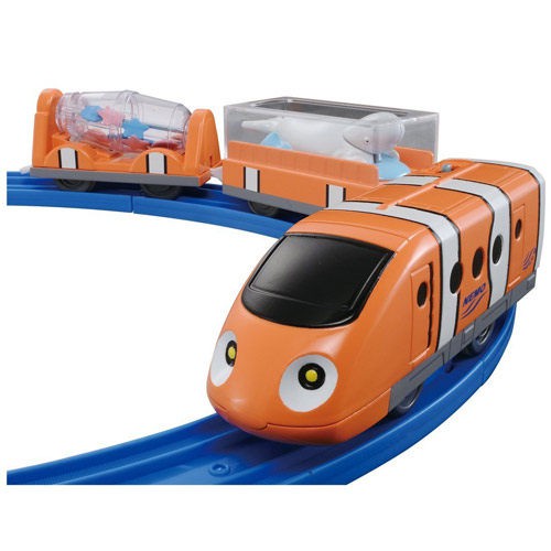 玩具寶箱 - 迪士尼 夢幻鐵道 Disney x PLARAIL 海底總動員 尼莫火車