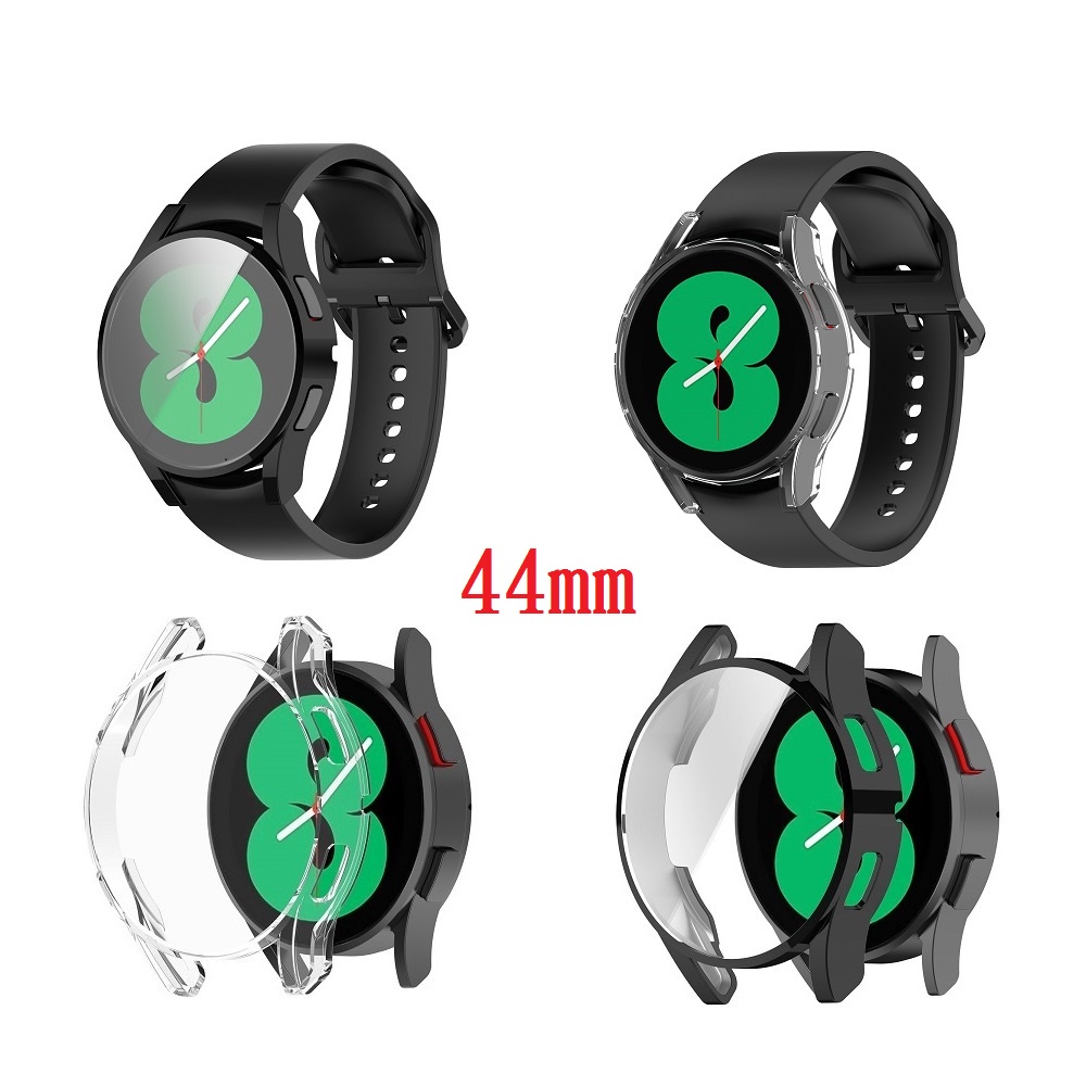 AC【電鍍TPU】三星 Galaxy Watch 4 44mm R870 R875 表殼 軟保護殼 手錶 全包防摔保護套