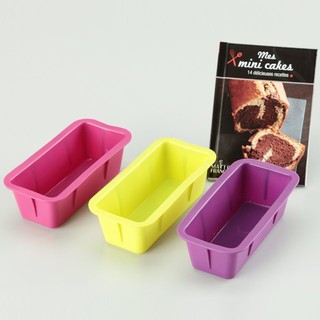 ☆║IRIS Zakka║☆ 日本 迷你磅蛋糕 矽膠型模具 3入