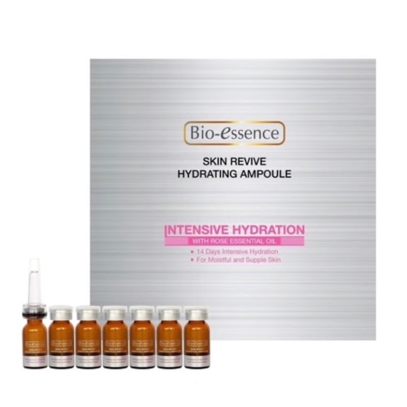 Bio-essence 碧歐斯   極致活顏玫瑰保濕精萃 3mlX 7瓶一盒   ( 安瓶)