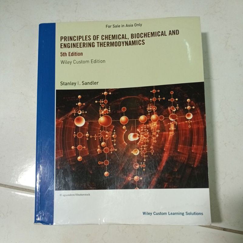 Principles of chemical,biochemical and engineering 化工熱力學用書