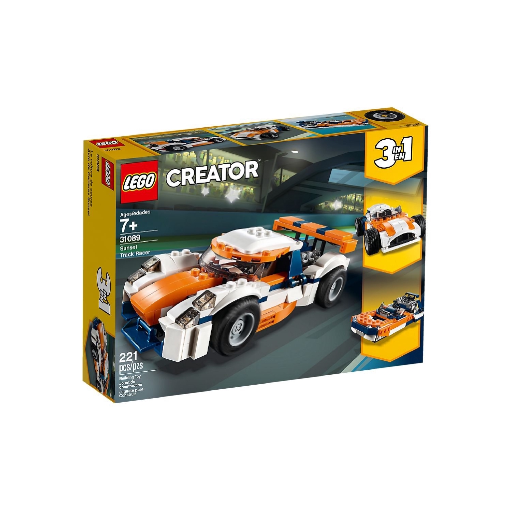 LEGO 樂高 31089 Creator系列 日落賽車 Sunset Track Racer