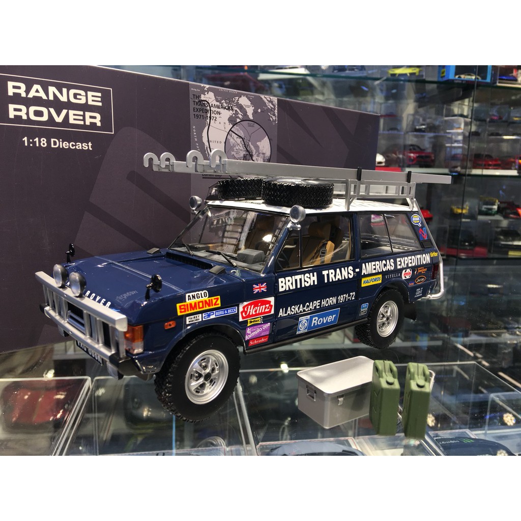 吉華科技＠1/18 Almost Real Range Rover 英美穿越探險參賽塗裝