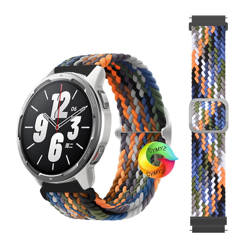 Xiaomi Watch S1 Active 錶帶 尼龍錶帶 小米Watch S1 Active 錶帶 編織彈力尼龍錶帶