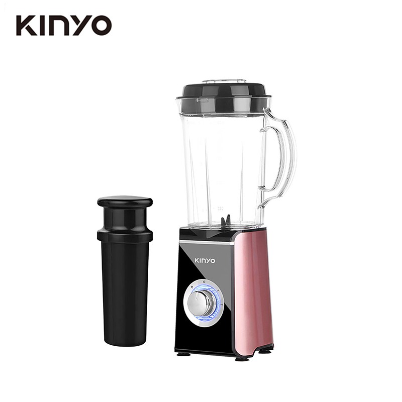 【KINYO】多功能果汁機 十字不鏽鋼刀頭 LED顯示燈 調理機 料理機 攪拌機 JR-20