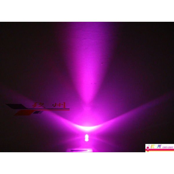 《 玖 州 》3mm Lamp LED 超高亮度 粉紅光 ~ 一包50顆批售 ~