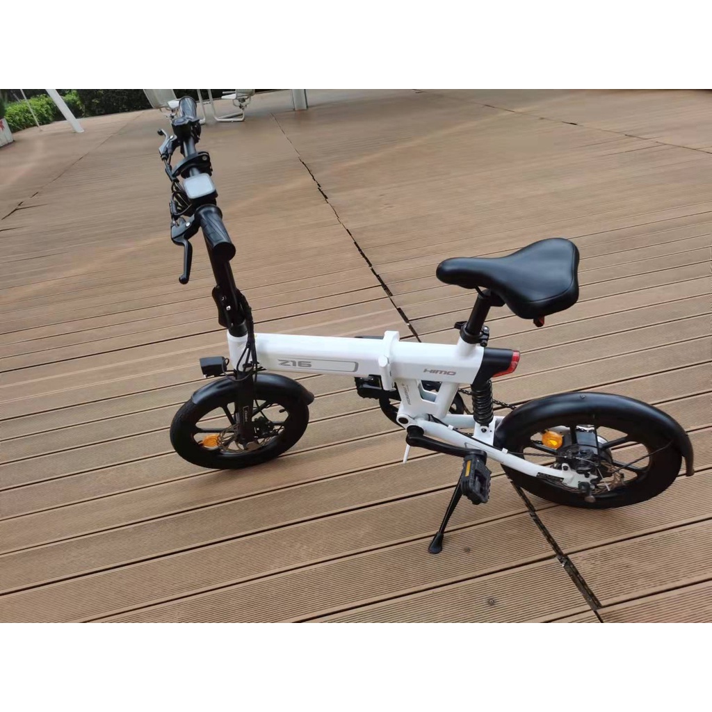 小米喜摩HIMO 【Z16】電動助力折疊自行車鋰電池電動車折叠脚踏车| 蝦皮購物
