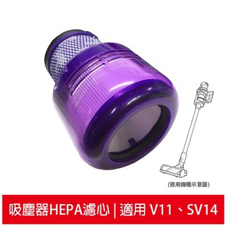 適用dyson戴森 H13級HEPA抗敏濾心 適用dyson V11、SV14系列無線吸塵器