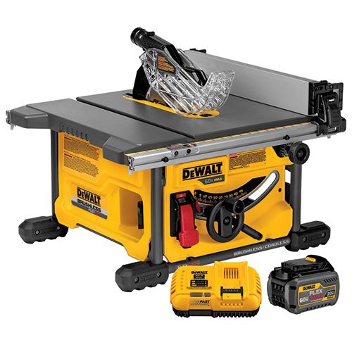 美國得偉 dewalt dcs7485t1 充電式桌鋸 FLEXVOLT® 60V MAX