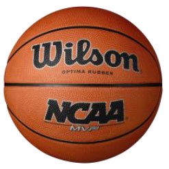 [爾東體育] WILSON 威爾森 NCAA MVP 橡膠籃球 室外籃球 團體籃球 WTB0760