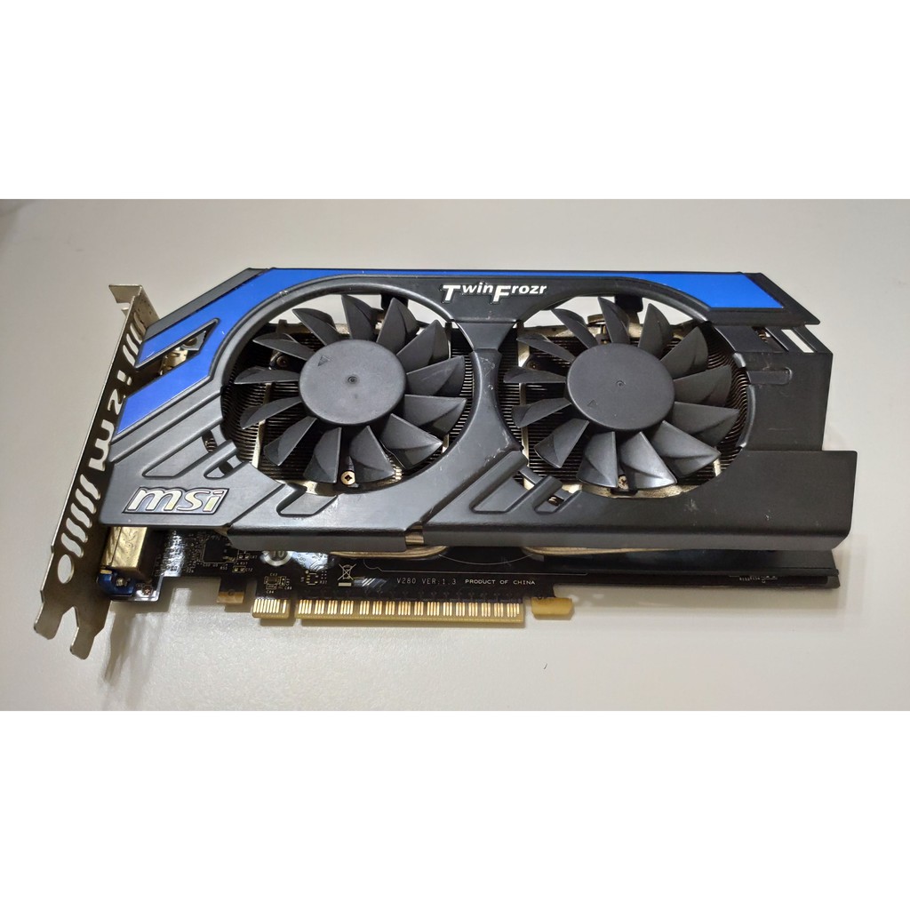 MSI GTX650TI N650TI PE 1GD5 顯示卡 6PIN