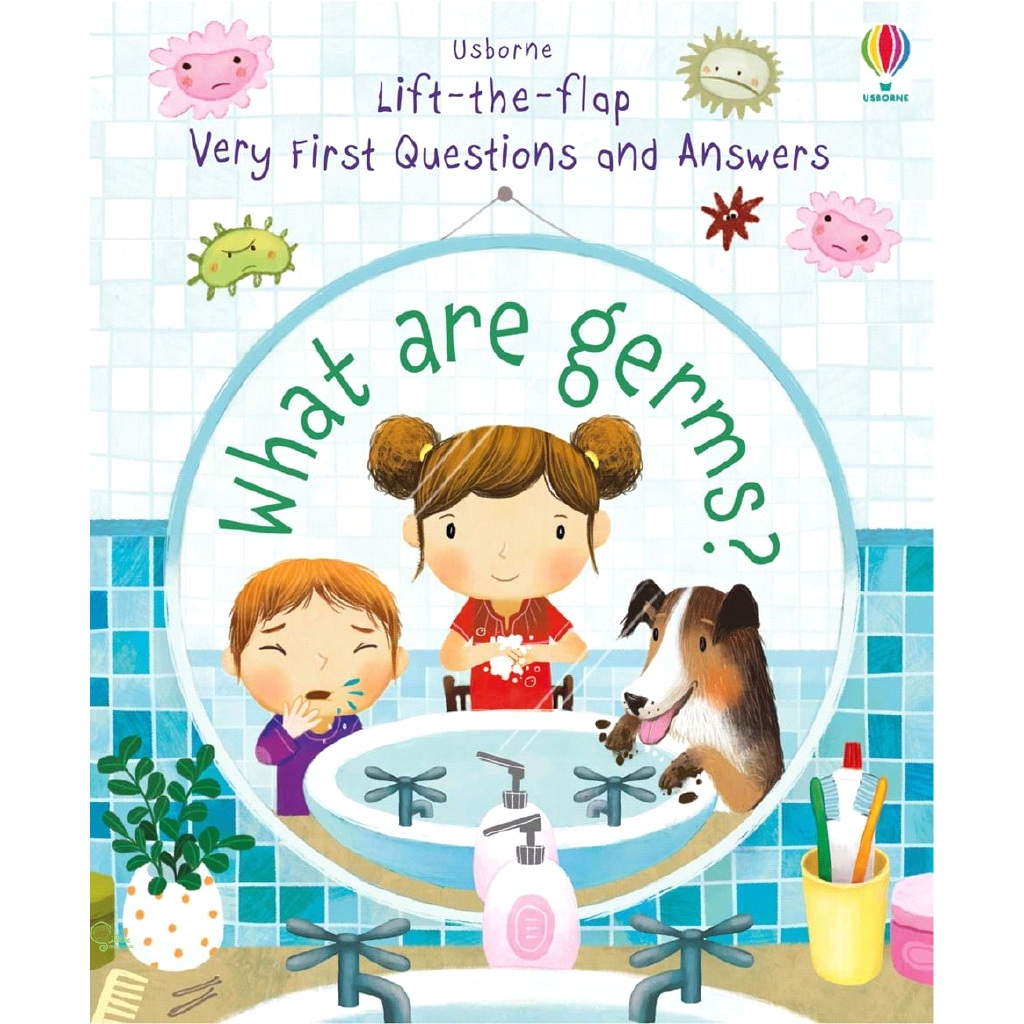 幼兒Q&&A知識遊戲書：What are Germs認識病菌大發現