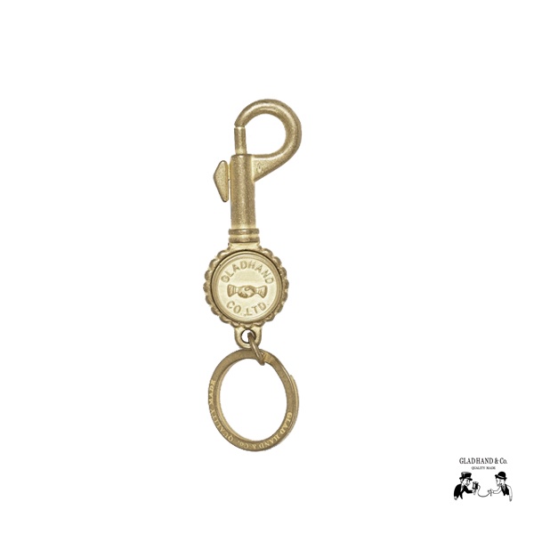 GOODFORT日本Glad Hand Shake Hand Bottle Opener Key Ring黃銅開瓶鑰匙圈