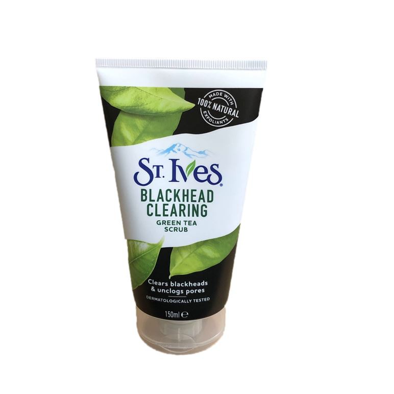 英國 領導品牌 St Ives綠茶 Green tea洗淨 磨砂膏(黑頭粉刺款 Blackhead )
