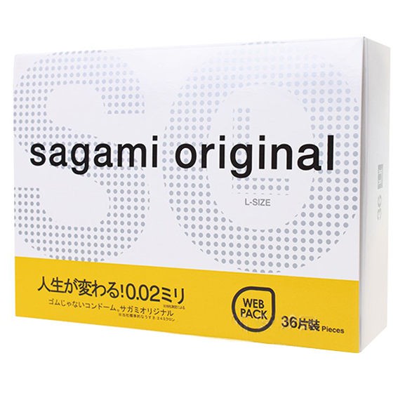 【愛愛雲端】sagami 相模元祖 002超激薄 保險套 L-加大 36片