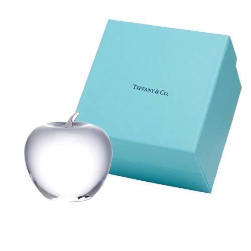 Tiffany &amp; co 水晶蘋果