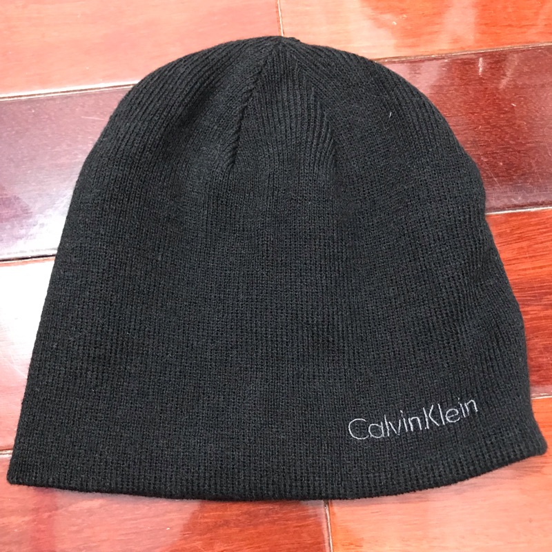 Calvin Klein  Ck 毛帽 配件 針織帽 毛線帽  黑