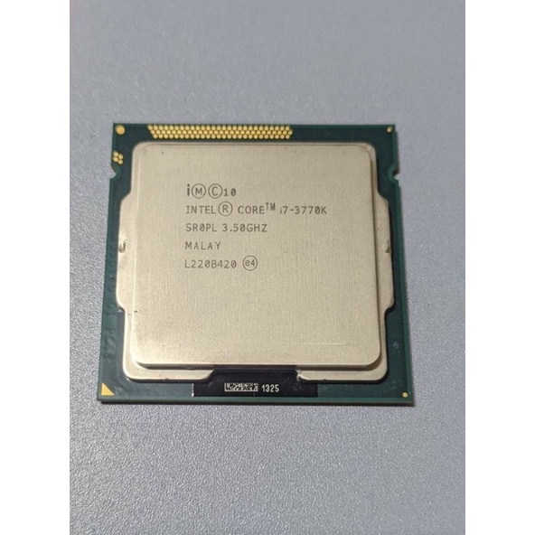 (1155腳位) Intel I7 3770k 處理器 CPU Q2’2012