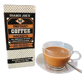 《加州BUY》Trader Joe's 阿卡比亞即溶咖啡隨身包 咖啡隨身包 即溶咖啡 三合一咖啡 隨身包