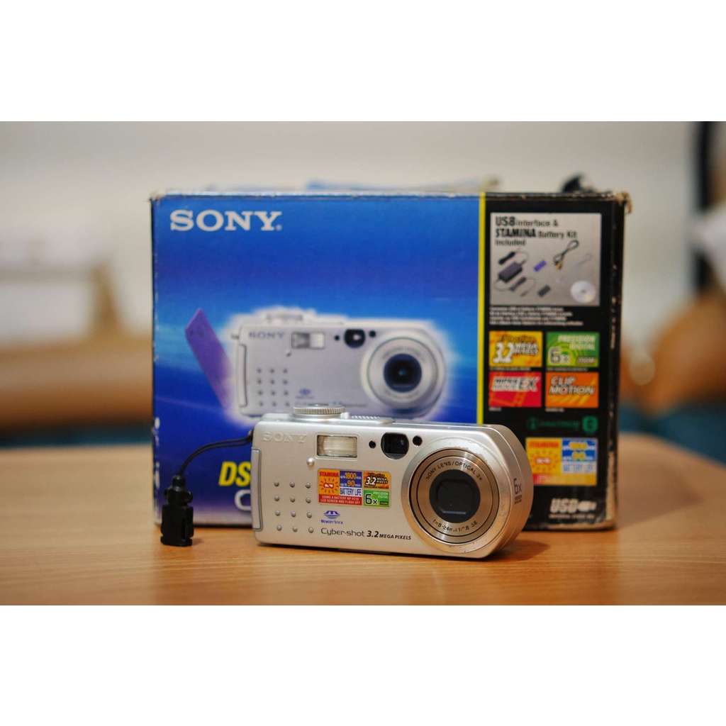 Sony P5 數位相機 故障機 原廠盒裝 日本製