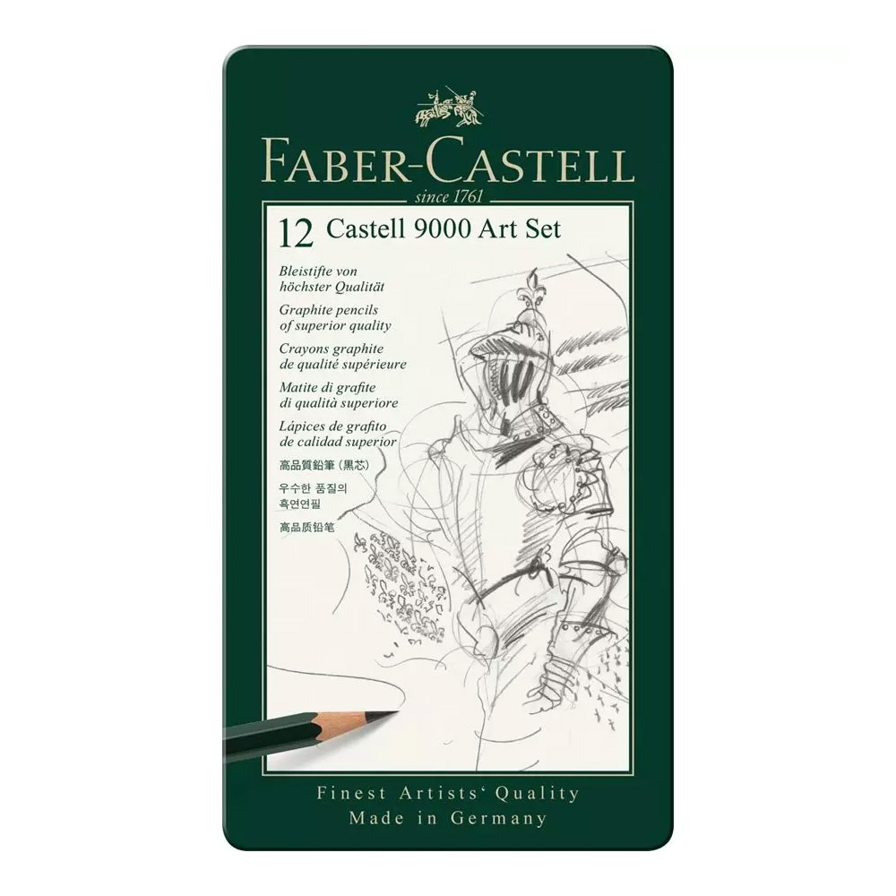 FABER-CASTELL 輝柏 高級素描鉛筆 (2H~8B) / 盒 119065G