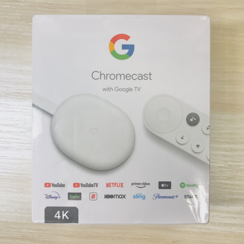 全新現貨 Google TV Chromecast 4K HDR