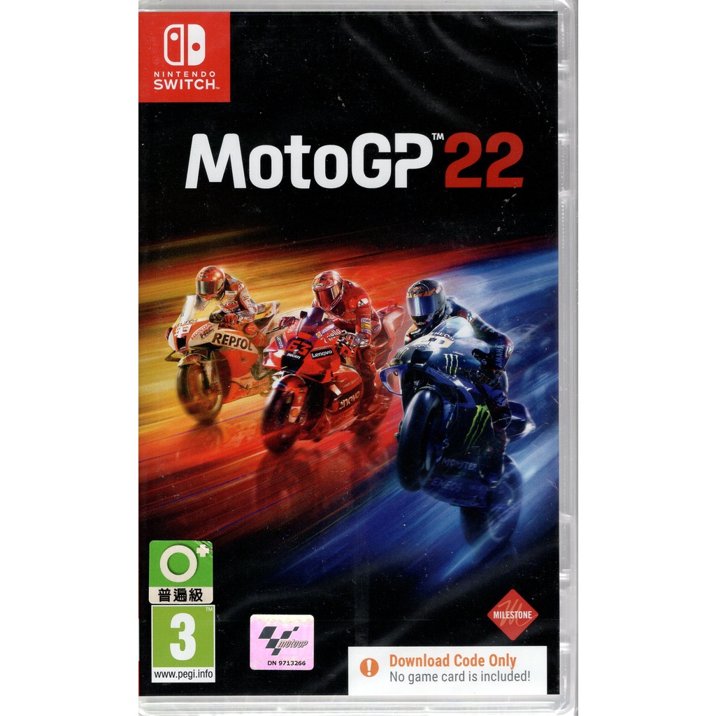 Switch遊戲NS 世界摩托車錦標賽 2022 MotoGP 22 中文版【魔力電玩】