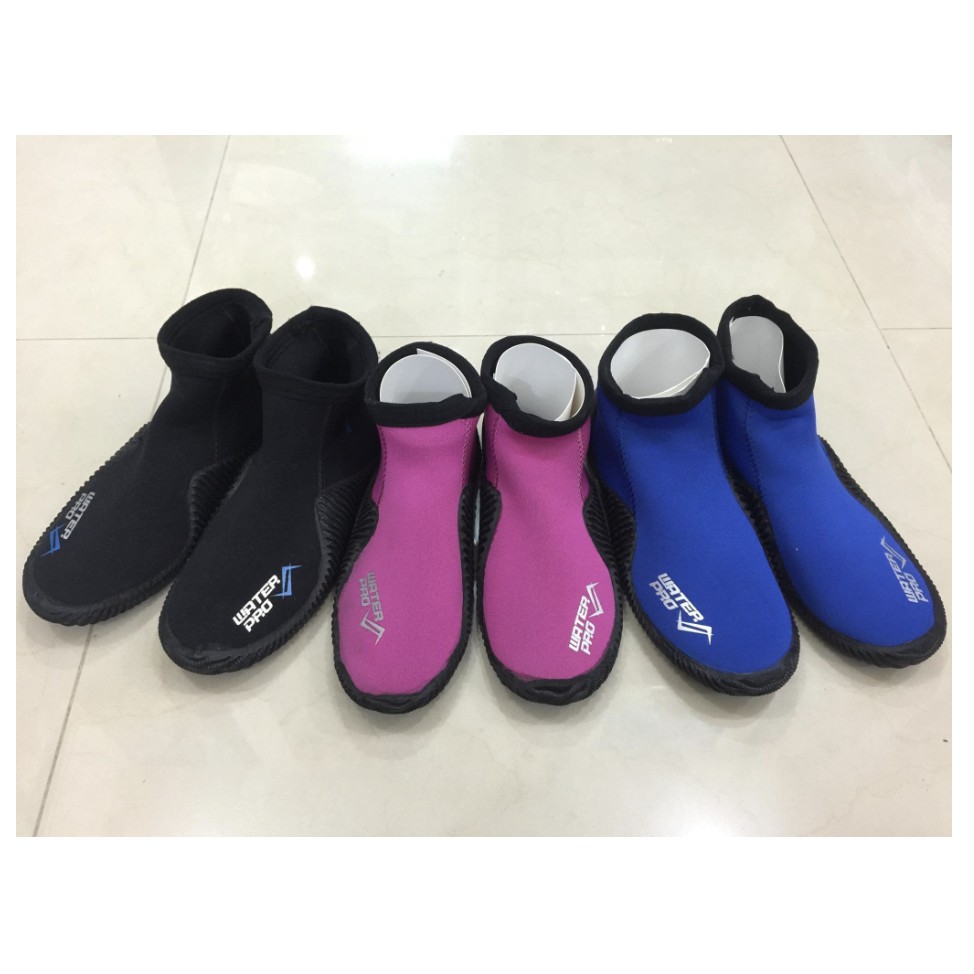 普拉斯潛水{香港Water Pro}-3mm 潛水短靴 套鞋 潛水鞋