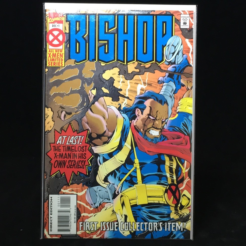 美漫 Bishop X Men X戰警 主教 燙銀封面 V1 I1 I4 四本合售