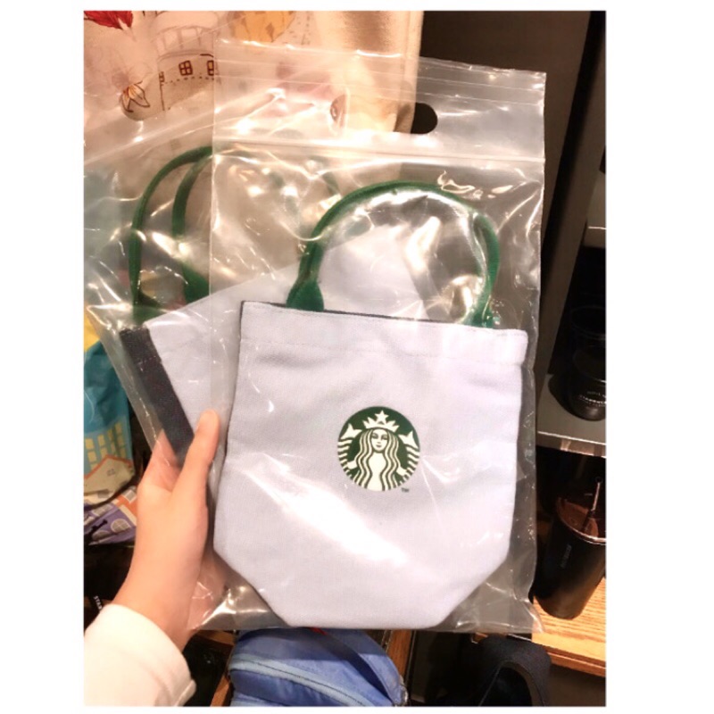 [星巴克]Starbucks 雙色女神隨行杯袋