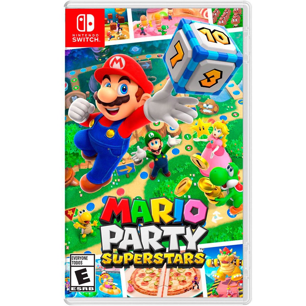 【我家遊樂器】NS-瑪利歐派對 超級巨星(中文版)  SWITCH Mario party 支援中文版