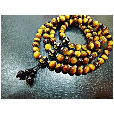 高級品市場 虎眼菩提樹 120珠 念珠 数珠 各種パーツ - abacus-rh.com