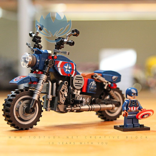 兼容樂高積木摩托車兒童益智拚裝模型玩具男孩女孩川崎 積木玩具 潮流玩具 玩具擺件 裝飾玩具 潮玩機車