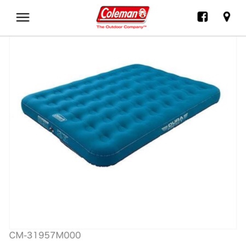 Coleman 充氣床 露營必備 ED氣墊床 CM-31957全新 現貨僅此一個 含運