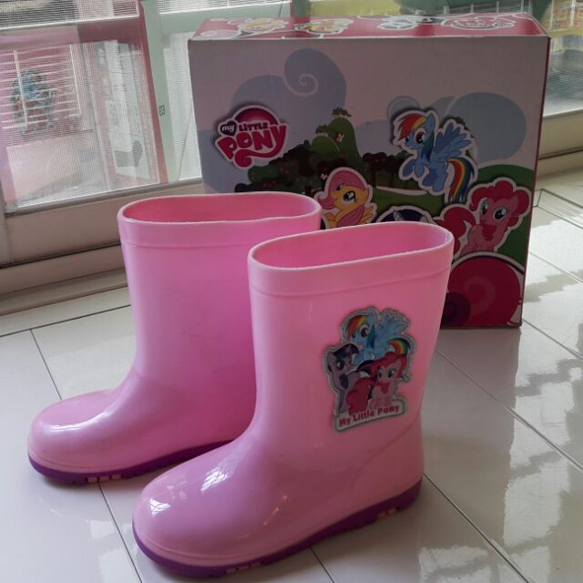 彩虹小馬雨鞋