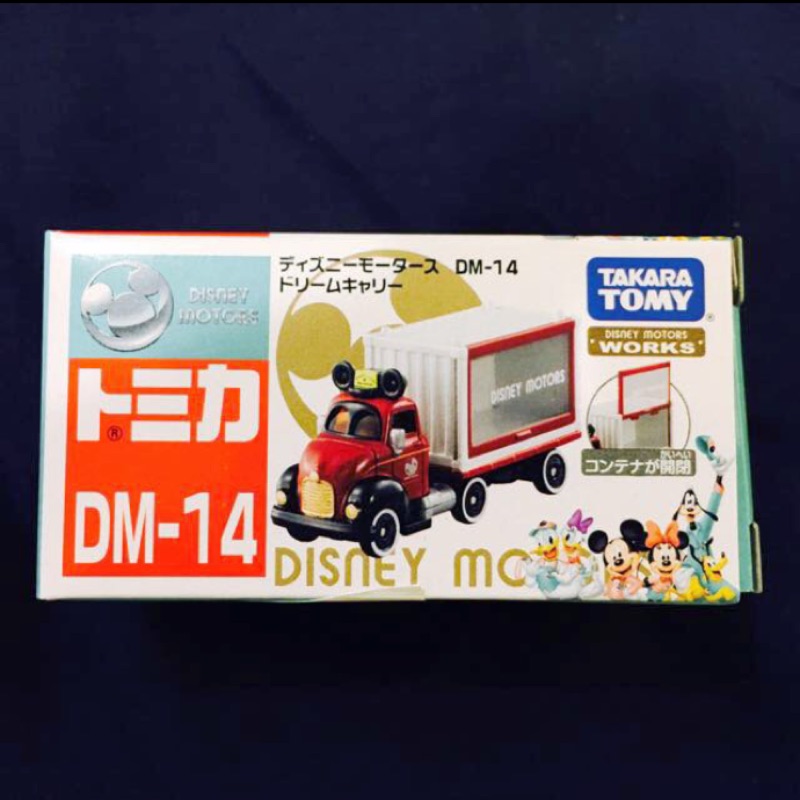 Tomica-迪士尼 disney-米奇 貨櫃車-dm-14