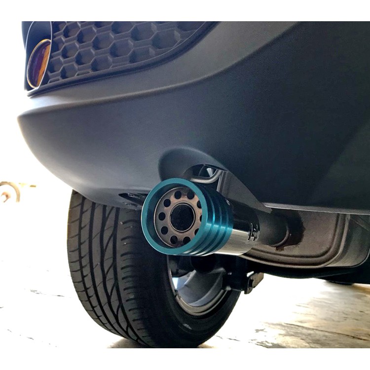 【JR 佳睿精品】2015-UP Nissan Juke 裝飾尾管 尾段裝飾 尾飾管 藍色 直鎖即可 台灣製 空力套件