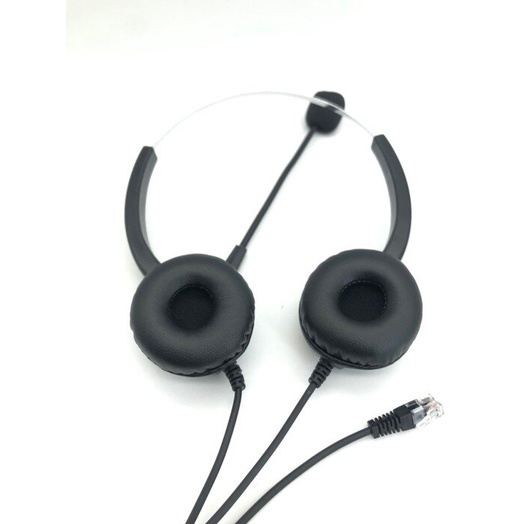 MAXCOMM MW69S 客服電話耳機麥克風 辦公室耳麥 電話總機頭戴式耳麥  雙耳電話耳機麥克風 雙耳頭戴式耳機