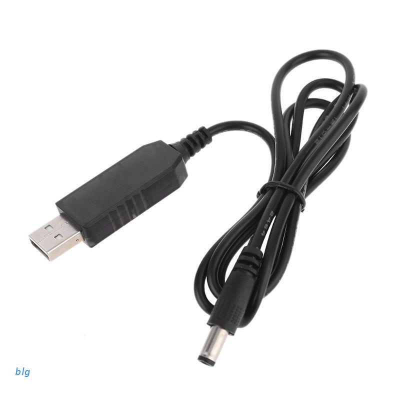 Blg USB 轉 4.2V 8.4V 12.6V 5.5x2.1mm 18650 電池充電線轉換器電纜