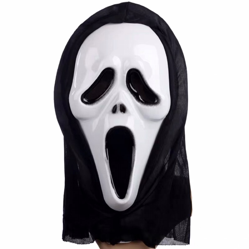萬聖節魔鬼面具驚聲尖叫面具恐怖鬼節面具死神鬼面骷顱 蝦皮購物