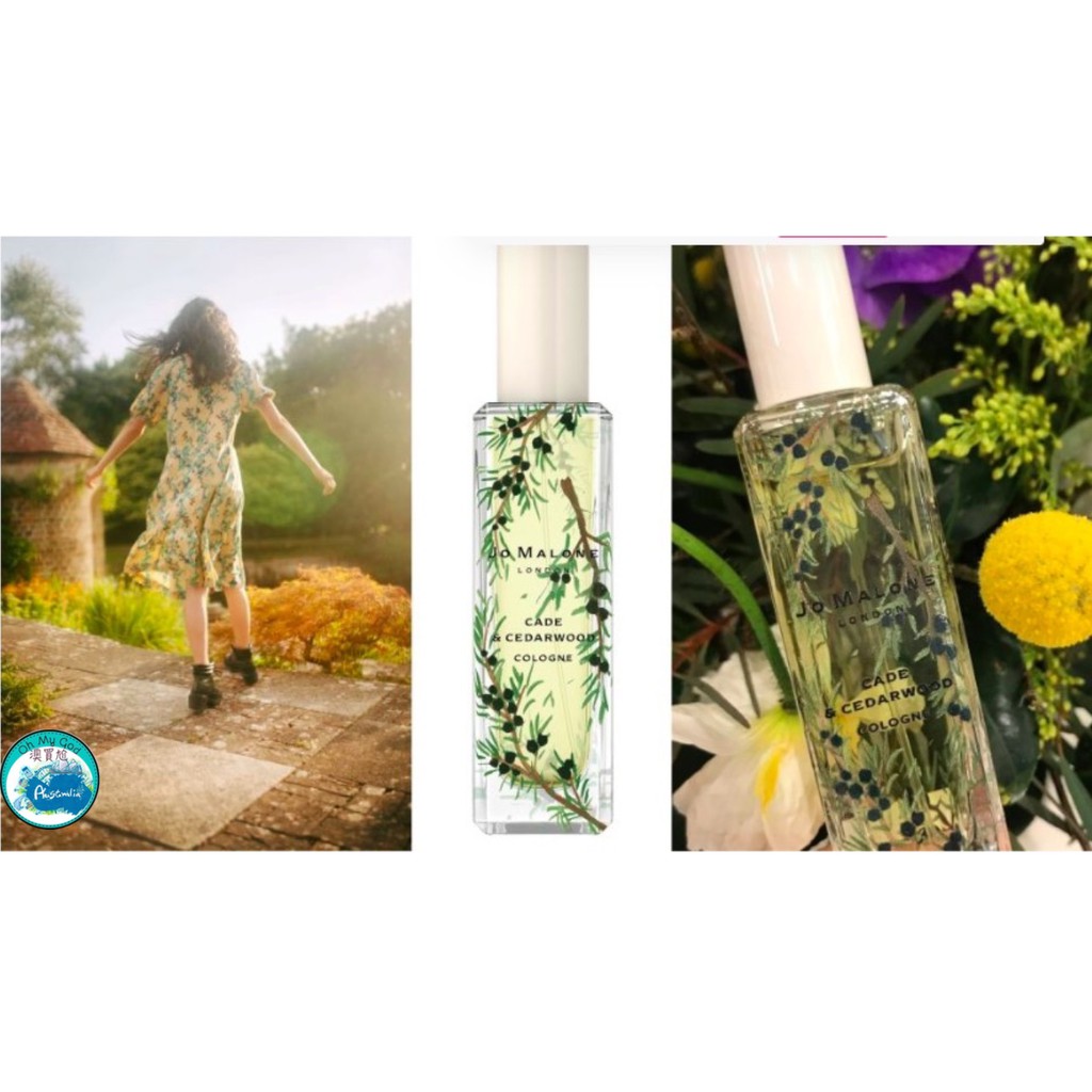 Jo Malone 香水三月限定英倫運河cade Cedarwood Cologne剌檜與雪松木30ml 蝦皮購物