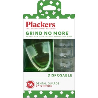 【On代購】Plackers 普雷克 GRIND NO MORE 夜間磨牙 牙套 護齒 防磨牙 收納盒 1盒16入 現貨