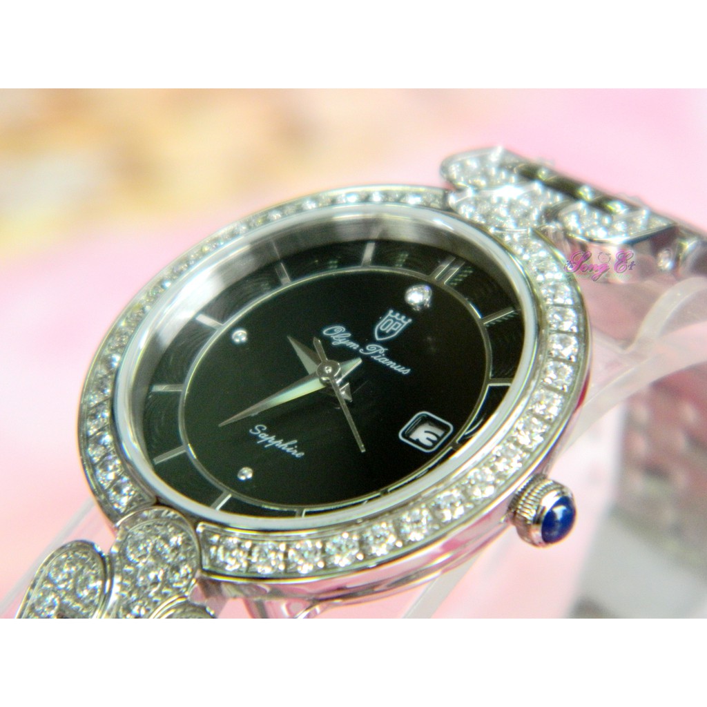 Olym Pianus OP 奧柏錶 2479DLS 晶鑽仕女珠寶錶 施華洛世奇水晶鑽 瑞士品牌代理商出品