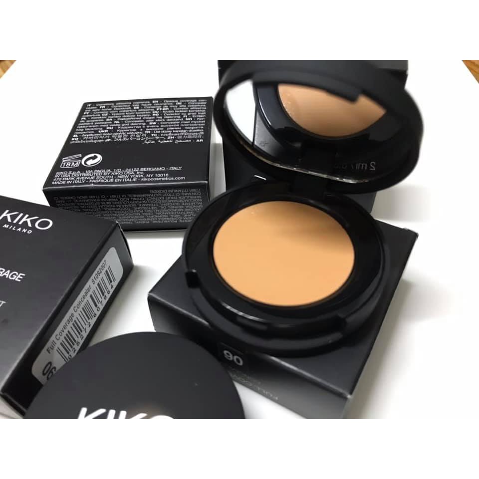 kiko 高效遮瑕膏 FULL COVERAGE CONCEALER #06 現貨 義大利 Astor  Catie