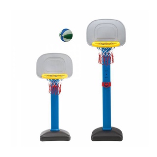 【Hi-toys】標準二節型6段高度可調籃球架(附籃球)台灣製