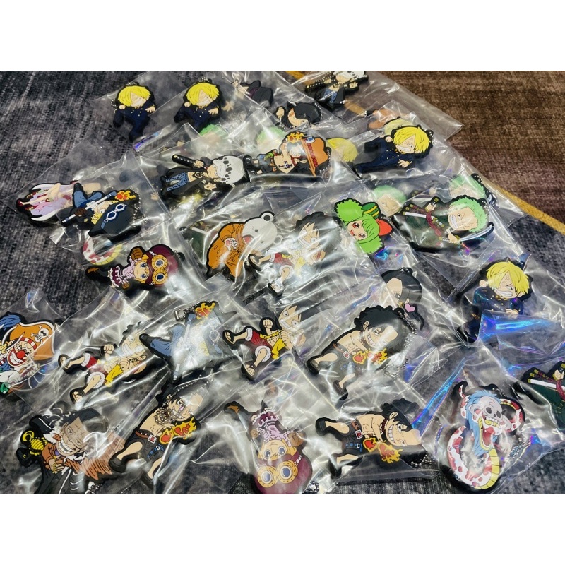 一番賞海賊王吊飾/海賊王造型吊飾/魯夫吊飾/航海王吊飾/1組2入/海賊王吊飾/海賊王/軟塑膠吊飾