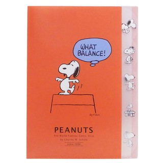 【莫莫日貨】全新 日本原裝進口 正版 史努比 Snoopy A4 五層 L夾 資料夾 檔案夾 檔案夾 S2116227