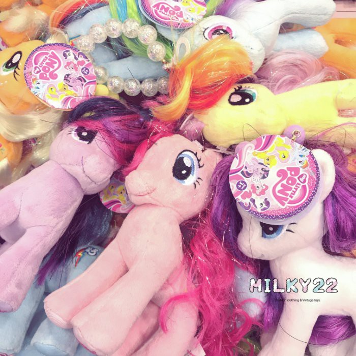 。MILKY 22。My Little Pony 全新正品彩虹小馬娃娃串珠吊飾