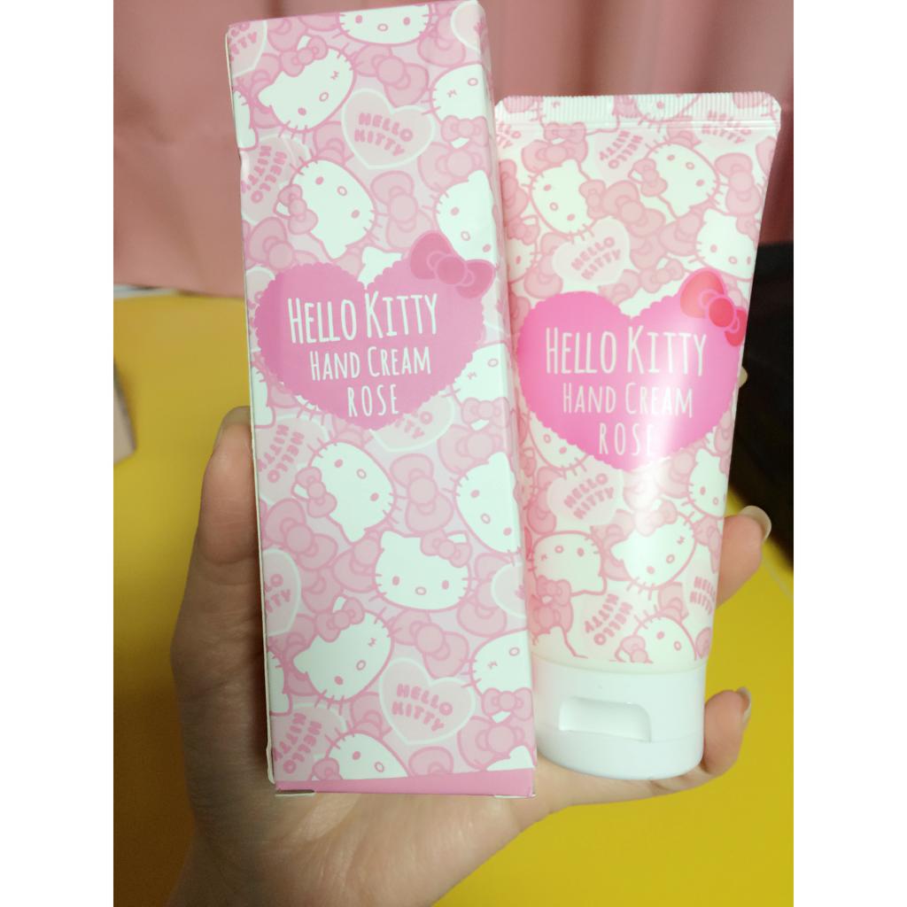 韓國限定版三麗鷗Hollo kitty玫瑰護手霜